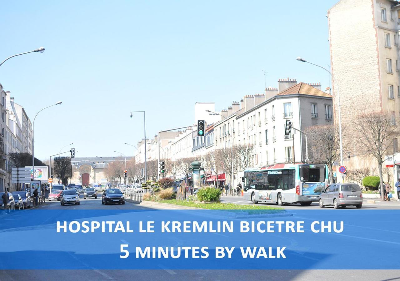 Beausoleil Studio Metro Paris Sud Le Kremlin-Bicetre Luaran gambar